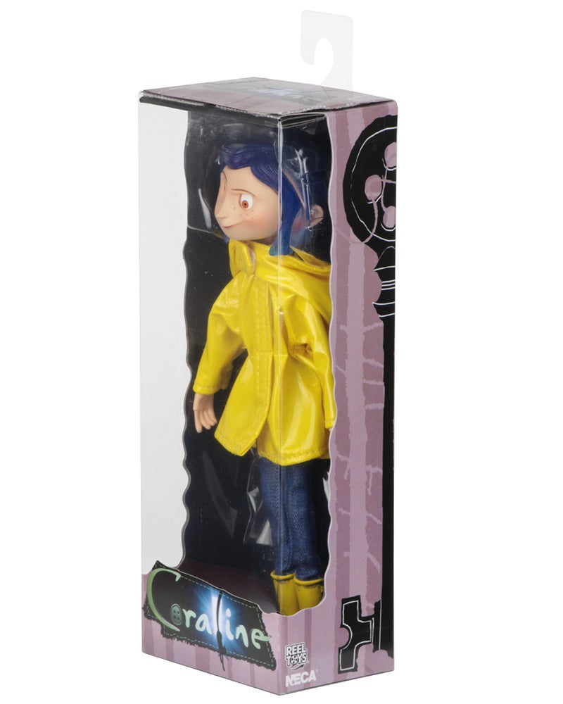 NECA Coraline Bendy Doll in Rain Coat - Image 4